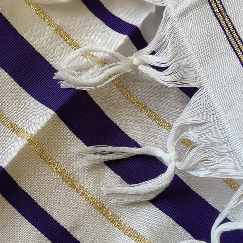 tallit lady Purple prayer shawl Christian woman jewish cloth scarf (72 * 22inchi)