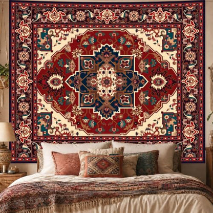 Apdidl Boho Mandala Tapestry for Bedroom, Hippie Indian Art Wall Tapestries - color: C-Mandala Tapestry, size: 60"L x 51"W