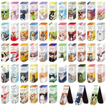 Bible Magnetic Bookmarks Christian Magnet Bookmark Clips - color: 100-bible Cat & Dog