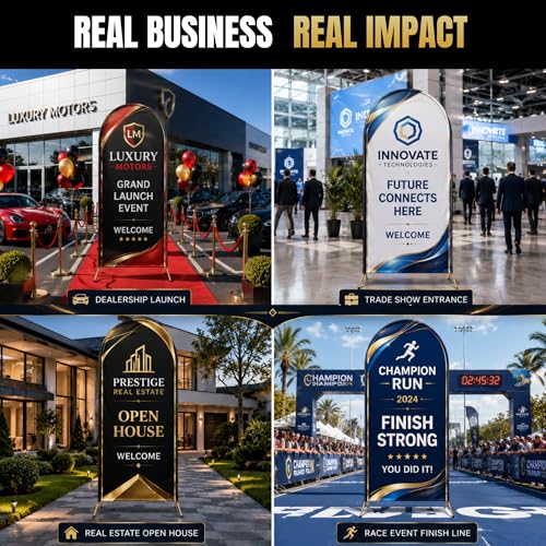 Custom Backdrop Arch Cover by BCB, 2-side Custom arch covers Printed in USA - color: Arc Banner