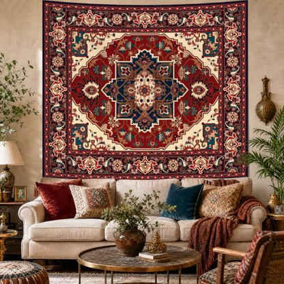 Apdidl Boho Mandala Tapestry for Bedroom, Hippie Indian Art Wall Tapestries - color: C-Mandala Tapestry, size: 60"L x 51"W