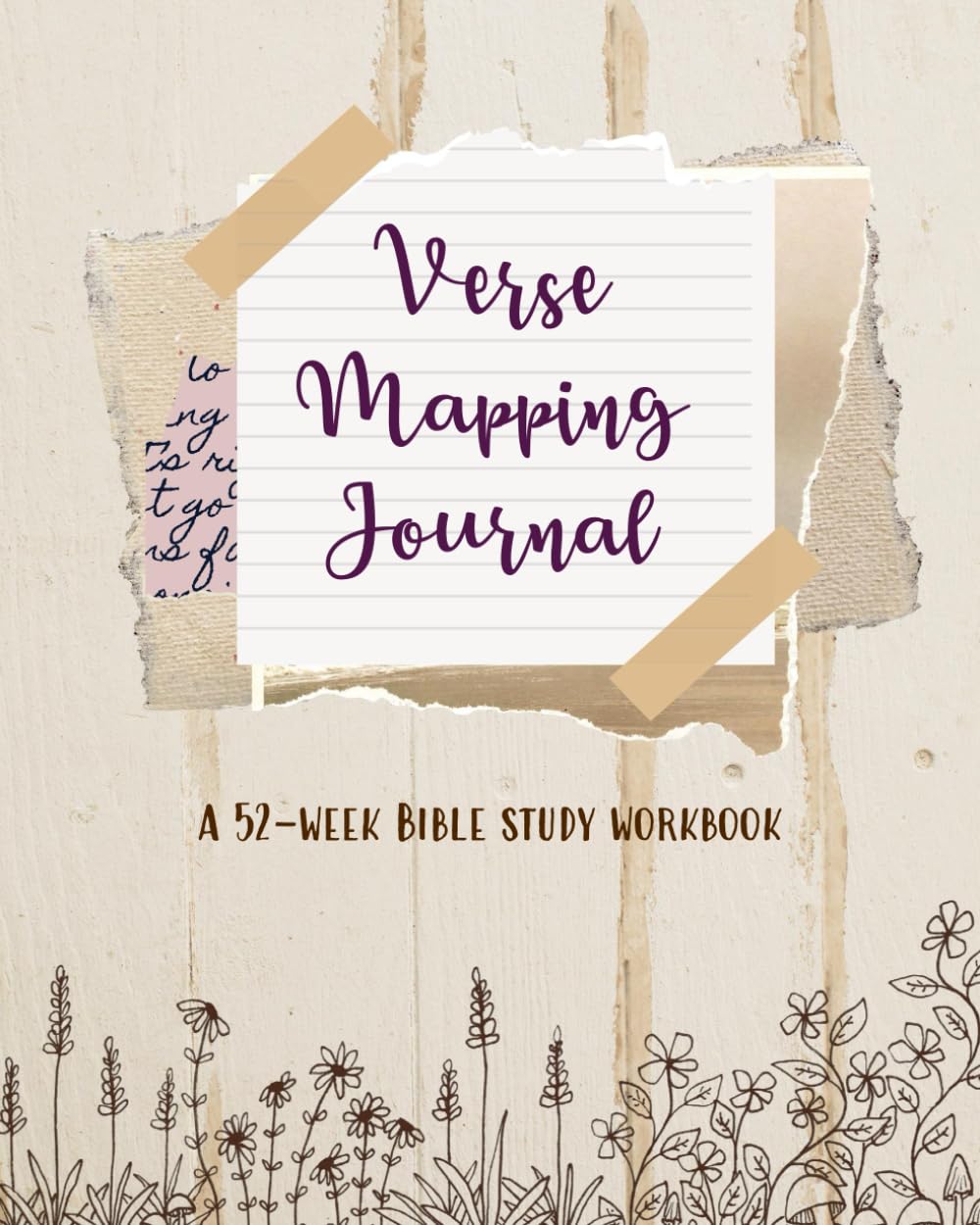 Verse Mapping Journal: A 52-week Bible study workbook