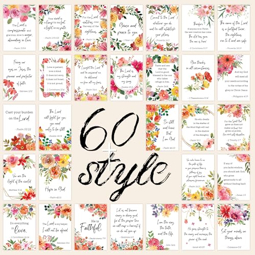 JOETMAE Bible Verse Cards Affirmation Scripture Prayer Cards