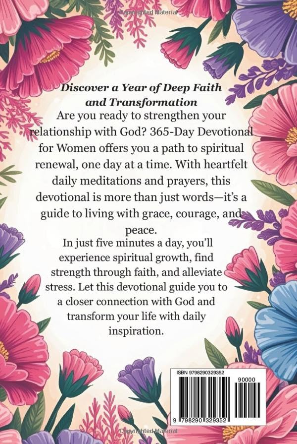 A 365-Day Devotional for Women: Daily Inspiration to Strengthen Your Soul all through the year (Sixfold Grace: A Devotional Journey Across Languages)