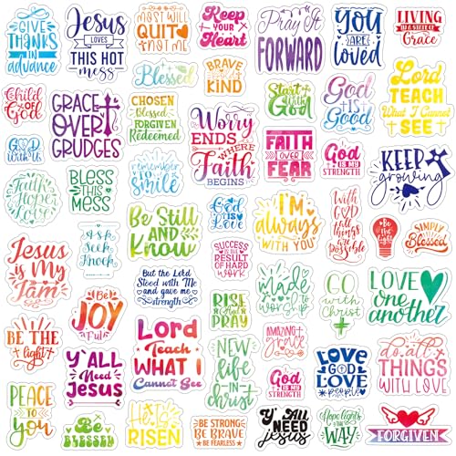 Bible Verse Stickers 819pcs Vinyl Scripture Decals for Crafts