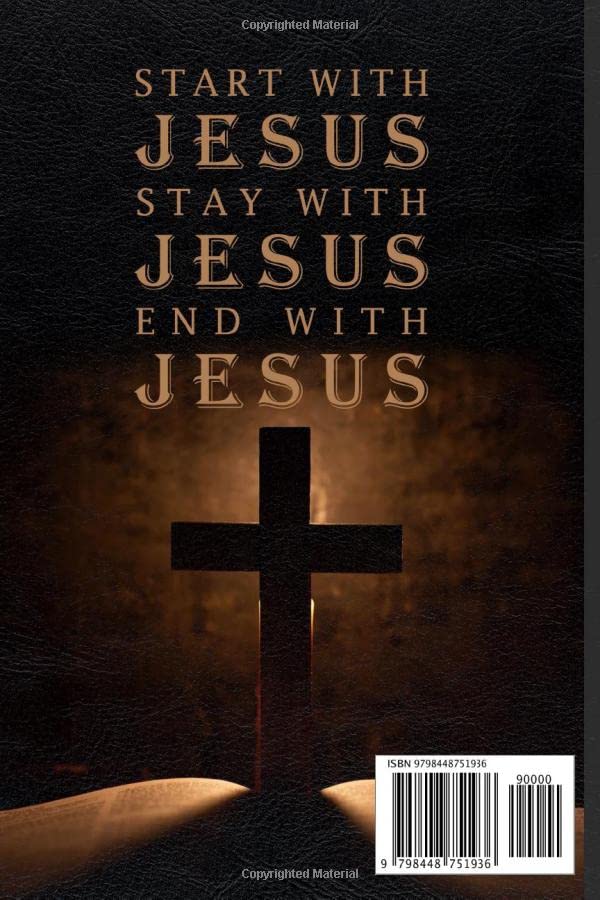 Prayer Journal: Jesus Is My Savior Cats Are My Therapy Christian 6x9" Prayer Journal 171 Pages with Blank Pages to Write in & Prayers Answered List Notebook for Small Group Bible Study