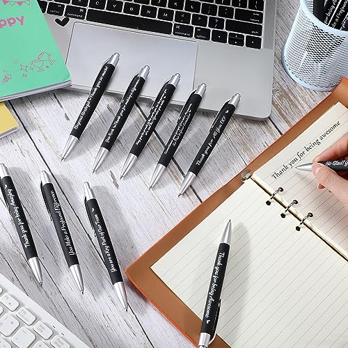 Yeaqee 100 Pcs Motivational Pens, Black, Positive - color: Black, style: Positive