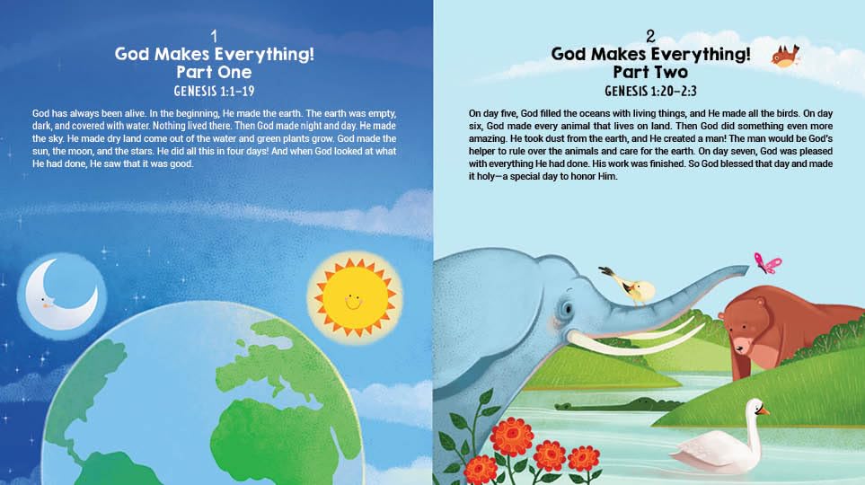365 Best-Loved Bedtime Bible Stories for Kids