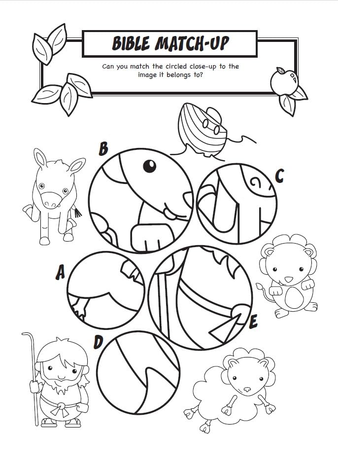 Bible Fun Coloring and Activity Book