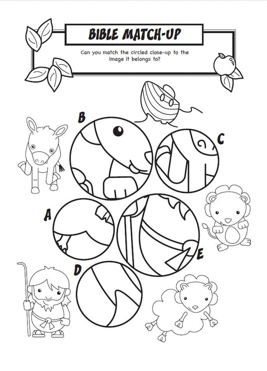 Bible Fun Coloring and Activity Book