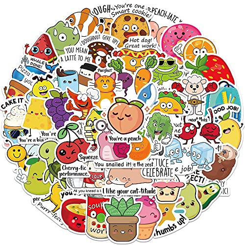50Pcs Students' Reward Stickers Suitable for Handheld Devices, laptops, Phone Cases, and Gift Packaging(Fun Rewards) - color: Fun Rewards