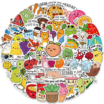 50Pcs Students' Reward Stickers Suitable for Handheld Devices, laptops, Phone Cases, and Gift Packaging(Fun Rewards) - color: Fun Rewards