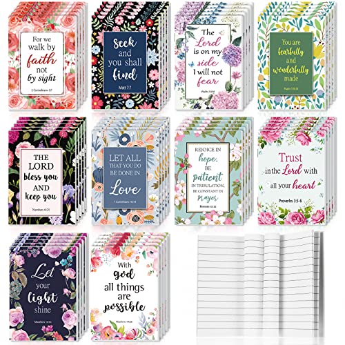 CHENGU 50 Pack Christian Notebooks Prayer Journals Bulk, Novel Style - style: Novel Style