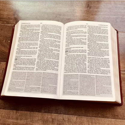 STARKENBURG COMPANY Personalized KJV Family Tree Study Bible, Custom Engraved Bible, Wedding Gifts, Christian Gifts