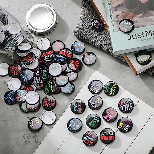 Yinkin 240 Pcs Button Pins, Classroom Rewards - style: Classic