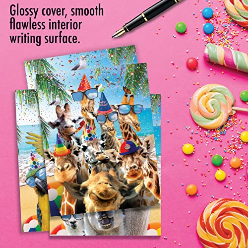 Best Card Co 20 Assorted Birthday Notes Wildlife AM10209BDG-B2x10 - style: Wildlife Photo Ops