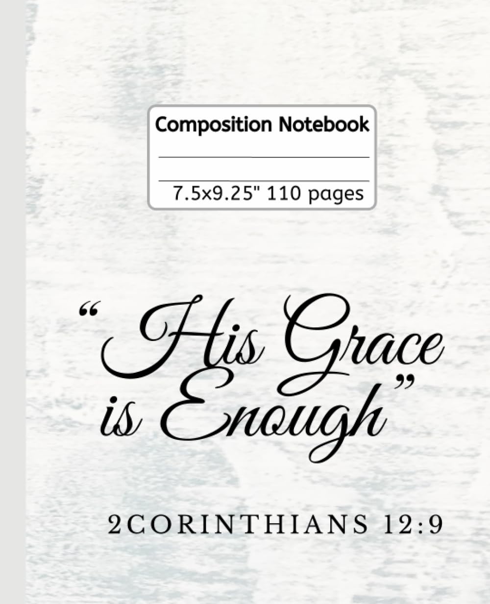 Composition Notebook with Bible Verses: Notebook Composition Notebook Bible quotes