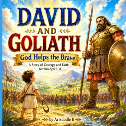 David and Goliath: God Helps the Brave: A Story of Courage and Faith for Kids Ages 3–8 (Totle Bible Stories for Kids)