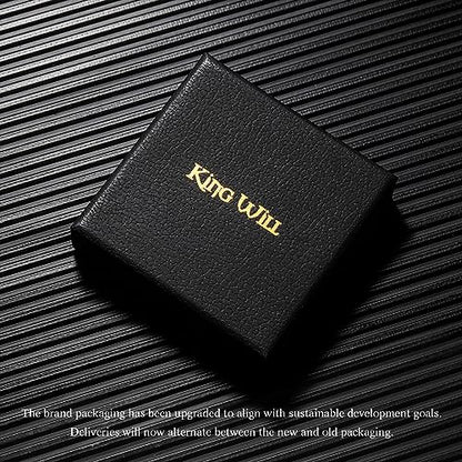 King Will 316L Wedding Band for Men Women, 4-8mm I LOVE YOU Dome Size 4-15 - color: B-Gold-Plated-4mm
