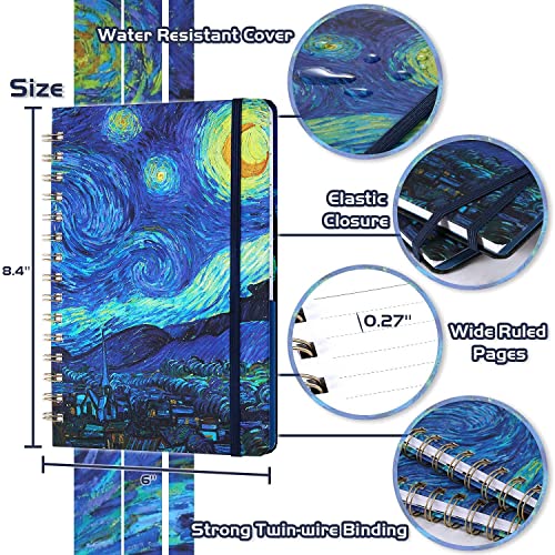 Ruled Journal/Notebook - Lined Journal with Premium Thick Paper, 8.5" X 6" - color: navyblue
