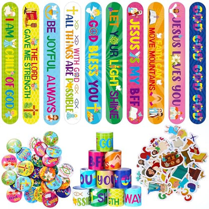 Frienda 110 Pcs Sunday School Prizes Bulk for Kids, Stylish