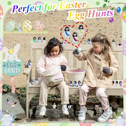 50 Pack Little Jesus Figures Easter Mini Rubber Toys to Hide and Seek, Pocket Jesus Love You Miniatures Religious Party Favors Baptism Gifts Sunday School Easter Egg Stuffers - color: 10-color *50