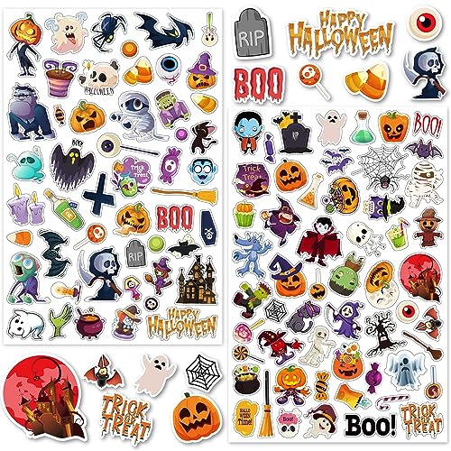 LINAYE Halloween Stickers for Kids 24 Sheets 1260PCS Stickers Bulk - style: Halloween 24 Sheets