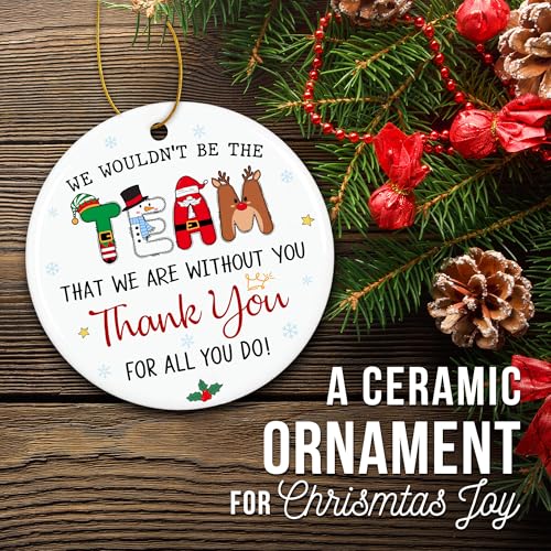 ZAGKOO Best Boss Ever Christmas Ornament 2026 - Thank You Gifts for Women - color: Thank You Boss