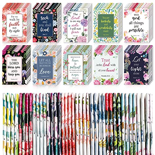 CHENGU 50 Pack Christian Notebooks Prayer Journals Bulk, Novel Style - style: Novel Style