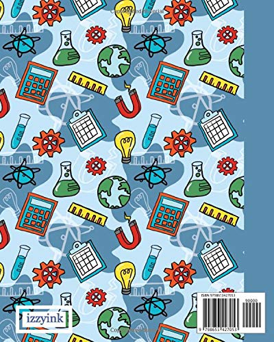 Composition Notebook: STEM Wide Ruled Paper Notebook STEAM Journal | Nifty Wide Blank Lined Workbook for Science Lab Students for Home School College for Writing Notes |