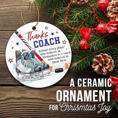 ZAGKOO Hockey Coach Ornament 2026, Coaches Christmas Ornament for Men,Women - color: Hockey Coach