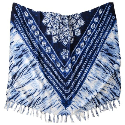 Yeieeo Boho Scarf for Women Lightweight Floral Printed Scarf Fall Winter Fashion Fringed Shawl - color: Floral 36