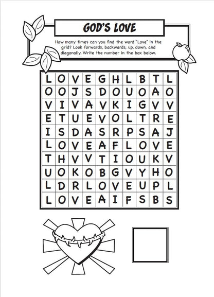 Bible Fun Coloring and Activity Book