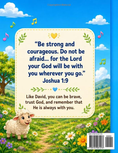 David and Goliath Kids Coloring Book: A Fun Bible Storytime Coloring Adventure About Courage, Faith, Trusting God & Being Brave