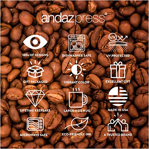 Andaz Press Christian Bible Verses 11oz. Coffee Mug Gift, Ephesians 3:20 Now to him who is able to do immeasurably More Than All we Ask, According to his Power That is at Work Within US, 1-Pack