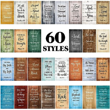 Estune 240 Pcs Bible Verse Cards bulk with Full Scripture, Classic Style - style: Traditional