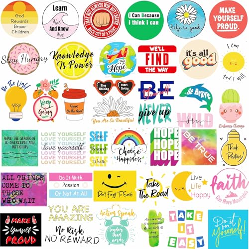 300Pcs Inspirational Scrapbook Motivational Stickers for Vision Board - style: inspirational style 300pcs