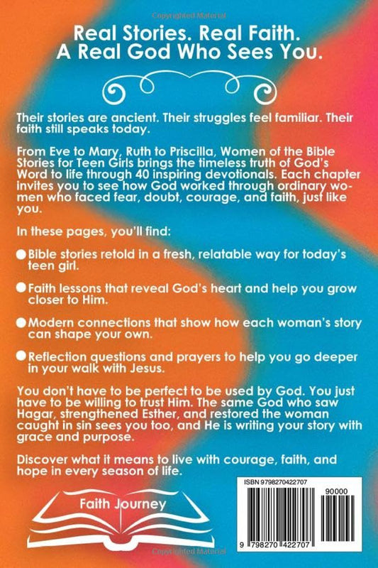 Women of the Bible Stories for Teen Girls: Faith Lessons from Courageous Women Who Trusted God