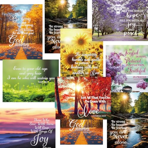 WorldBazaar Christian Greeting Cards 24 Pack Religious Card