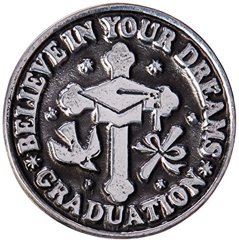 Cathedral Art (Abbey & CA Gift) Graduation Pocket Token, 1-Inch - style: Graduation