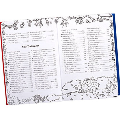 My Own Keepsake Bible: A Kids Bible Storybook to Color