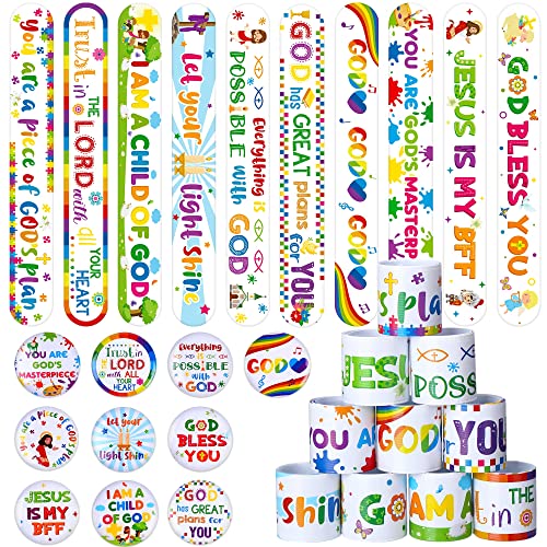 Frienda 60 Pcs Christian Gifts Bulk Pack - style: Religious