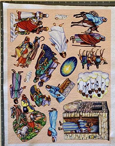 Story & Life of Jesus 13 Bible Stories for Flannel Board- You Cut Out Felt Figures