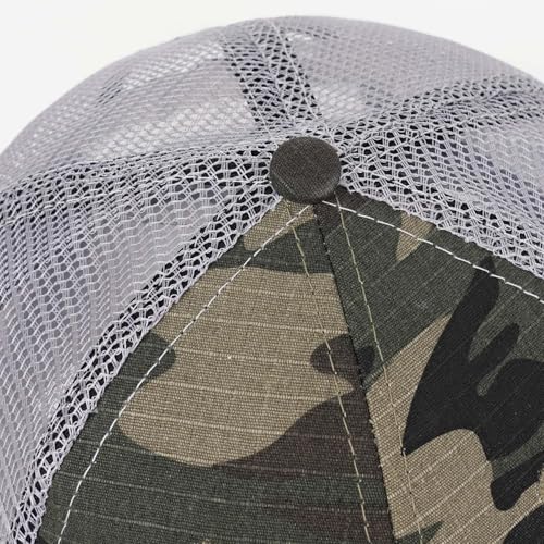 Christian Jesus Cross Hat - Faith Hats for Men Women - Religious Gifts for Thanksgiving Christmas - color: Cross/Camo Green