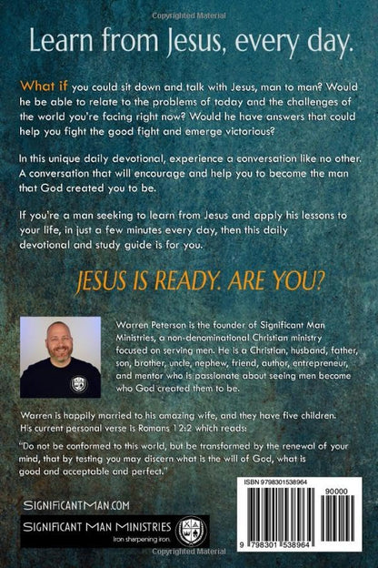 Jesus Man to Man: A Devotional For Men