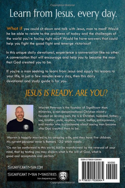 Jesus Man to Man: A Devotional For Men