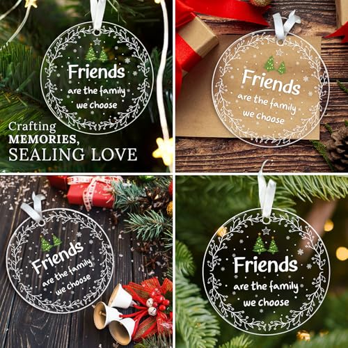HEXMOZ Best Friend Ornaments for Women - Friends Christmas Ornaments - color: Friends 2