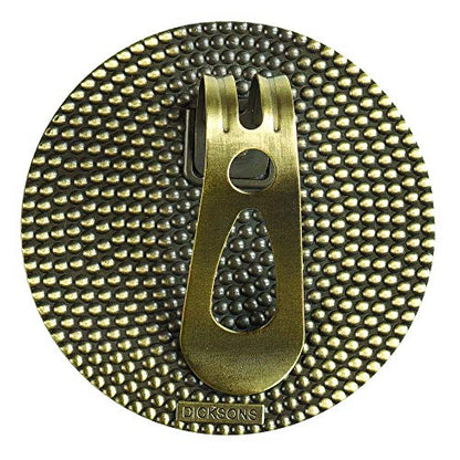 Dicksons Man of God Prayer Bronze Tone 2 inch Zinc Alloy Metal Automotive Visor Clip
