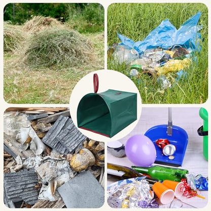 Dntorx 1 Pack 53 Gallon Reusable Yard Waste Bag, Leaf Bags With Handles - size: 1 Count (Pack of 1)