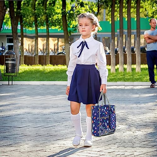 Kids Cute Tote Bags for Boys Girls Ages 4-16,Handbags with Pencil Case, Book Tote Bags with Zipper for School and Playtime (grey) - color: Grey
